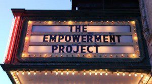 The Empowerment Project sign