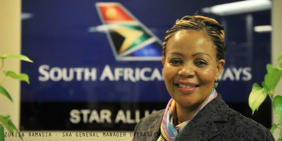 South African Airways GM Operations Zukisa Ramasia