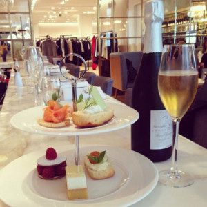 Skinny Champagne afternoon tea