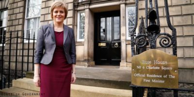 Nicola Sturgeon at Bute House