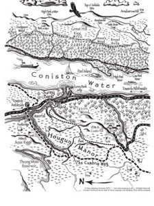 Clear Mapping Company Coniston map
