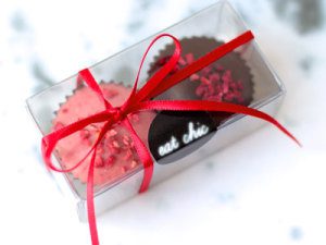 eat chic box of two chocolates