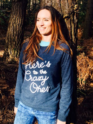 Tease and Totes - Here's to the crazy ones sweatshirt