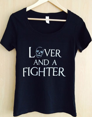 Polly Wilton - Lover-and-a-Fighter-t-shirt-315-x-400