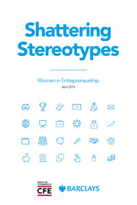 Shattering Centre for Entrepreneurs Stereotypes report cover