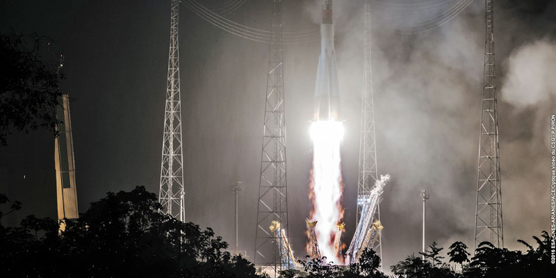 ESA Galileo lift off