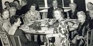 MWF dinner in the 1960s