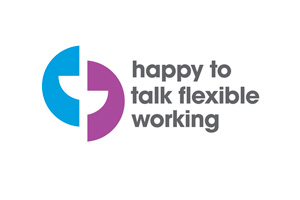Happy To Talk Flexible Working logo