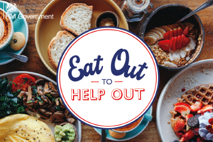 Eat Out to Help Out poster