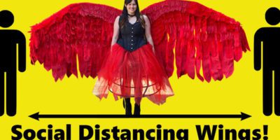 Ruth Amos - Social distancing wings