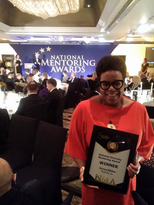 Danna Walker at the National Mentoring Awards
