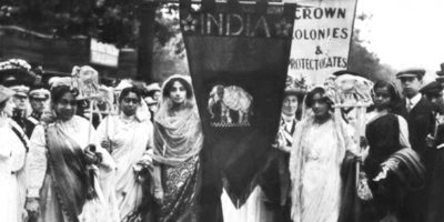Indian_Suffragettes_on_the_Women's_Coronation_Procession