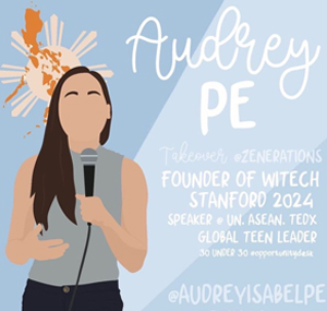 Audrey Pe poster