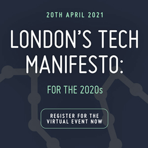 Londons Tech Manifesto event poster