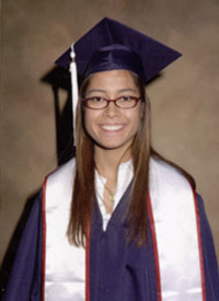 Jessica Cox college graduation