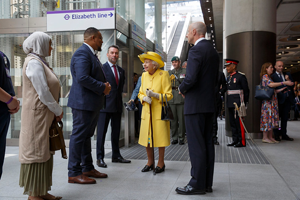 Her-Majesty-The-Queen Elizabeth line opening
