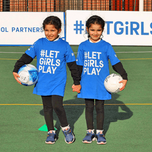 Let-Girls-Play-Biggest-Ever-Football-Session - Gorse-Hill-Primary-School