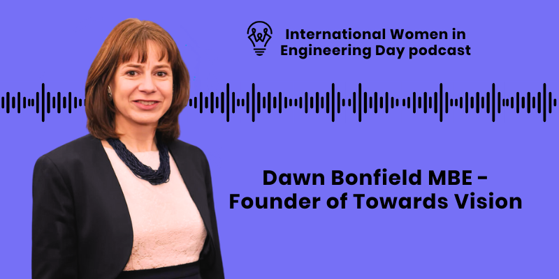 Dawn Bonfield podcast cover page for website